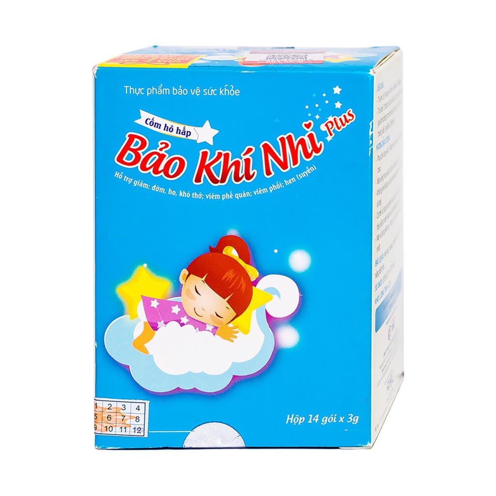 Viên uống BẢO KHÍ NHI PLUS 14 gói