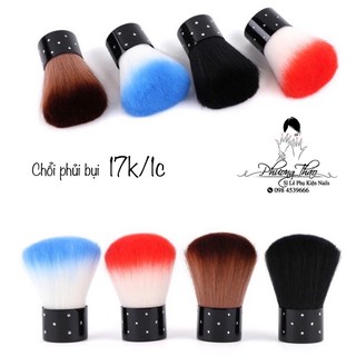 Chổi phủi bụi nail , cọ phủi bụi nail cán ngắn