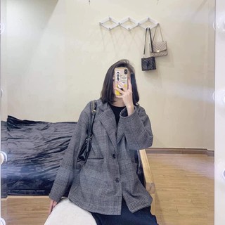 BLAZER KẺ áo