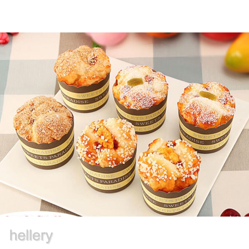 Set 6 mô hình bánh ngọt giả sống động dùng để trưng bày trong nhà