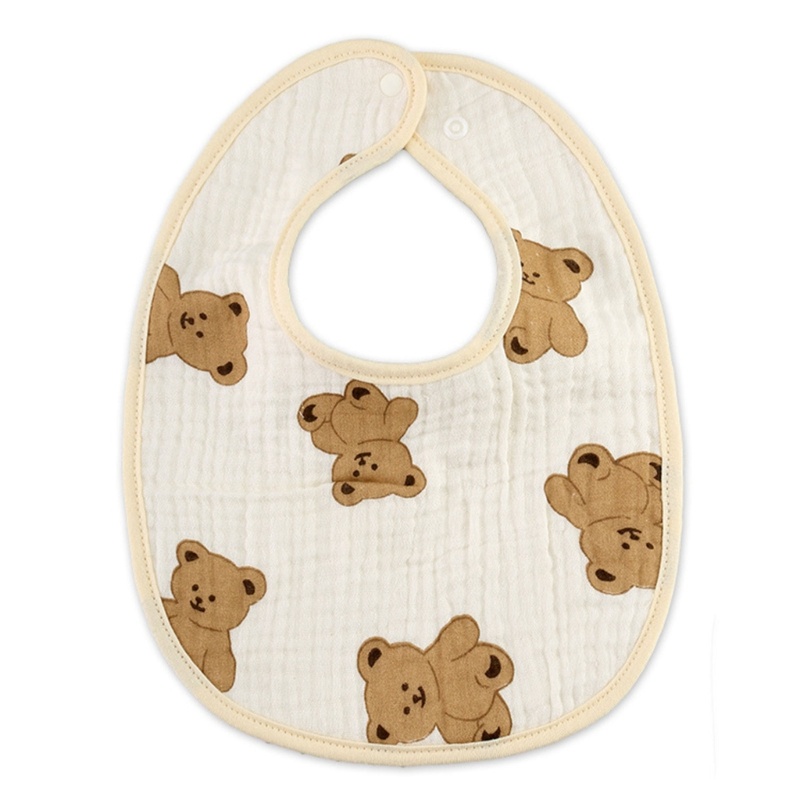 Yếm Ăn Cotton Mềm Mại Dành Cho Các Bé