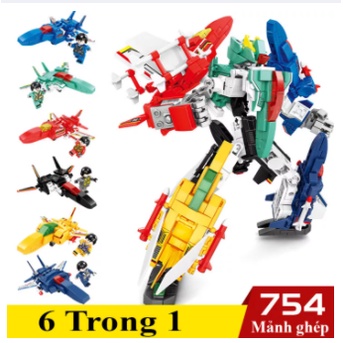 Đồ Chơi Lắp Ráp Robot Biến Hình Tổng hợp nhiều mẫu Blockbuilding