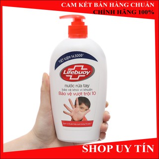 Nước rửa tay lifebuoy 180g - Diệt vi khuẩn trong 10 giây