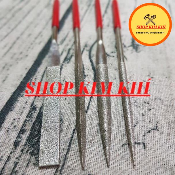 [Kim khí] Bộ 10 dũa hợp kim cao cấp (4&quot;x160mm)