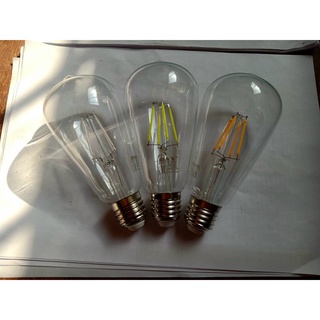 Bóng đèn led edison st64 ,g45,a60 đuôi e27 ánh sáng vàng