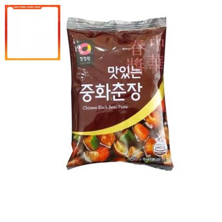 Sốt tương đen Hàn Quốc 250g. SP mới.