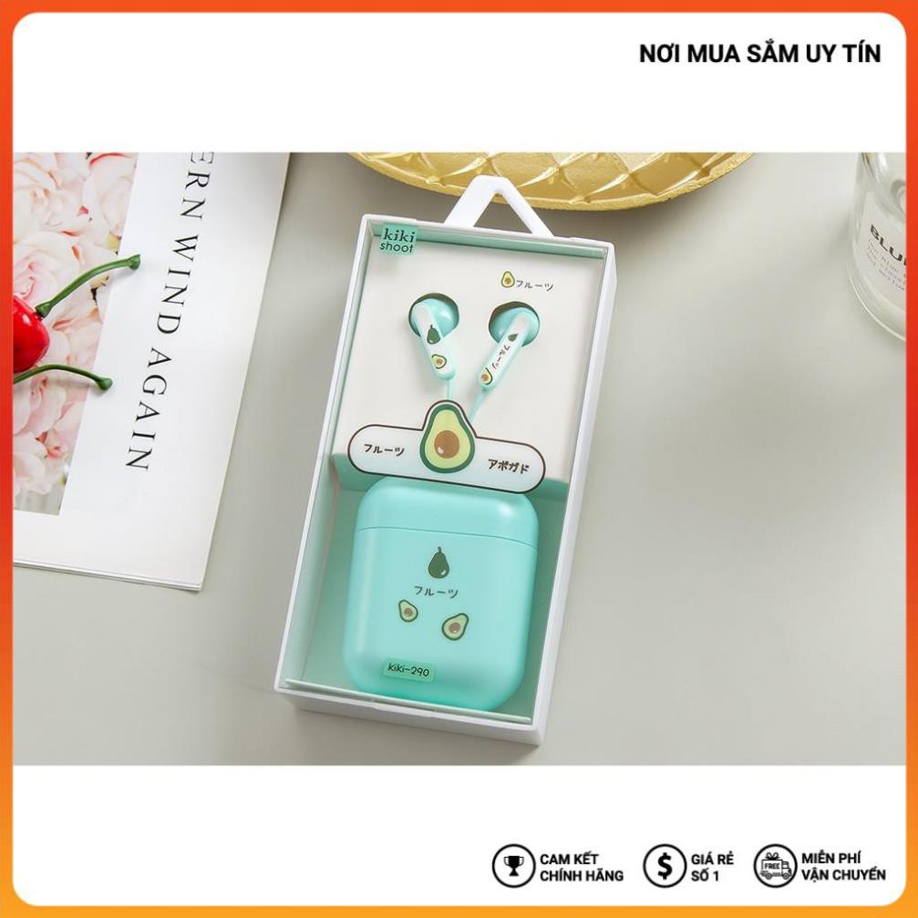 Tai Nghe 3.5mm tặng hộp đựng dễ thương Kiki 290 HEAD SHOP