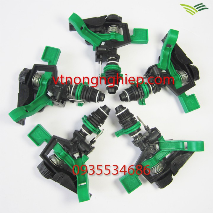 5 BÉC TƯỚI PHUN CÁNH ĐẬP CHỈNH GÓC B-121 X 1 TIA