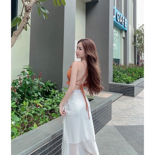 Áo 2 Dây Cột Chéo Lưng