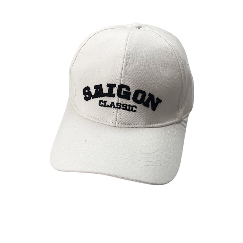Nón Kết nam nữ thêu SAIGON form unisex chất kaki 3 màu_SSSTore