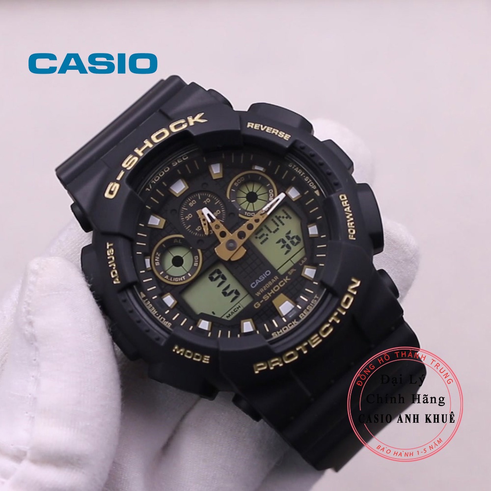 Đồng hồ Nam Casio G-Shock Nam GA-100GBX-1A9DR cỡ 51mm