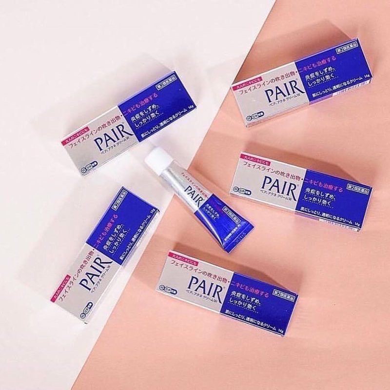 Kem ngừa mụn Pair Acne W Cream Nhật Bản 24g