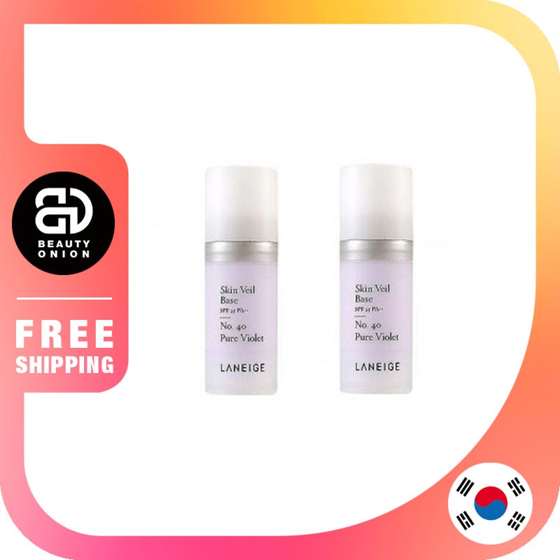 Set 2 lọ Kem lót Laneige skin veil base No 40 light puprle*2 | BigBuy360 - bigbuy360.vn
