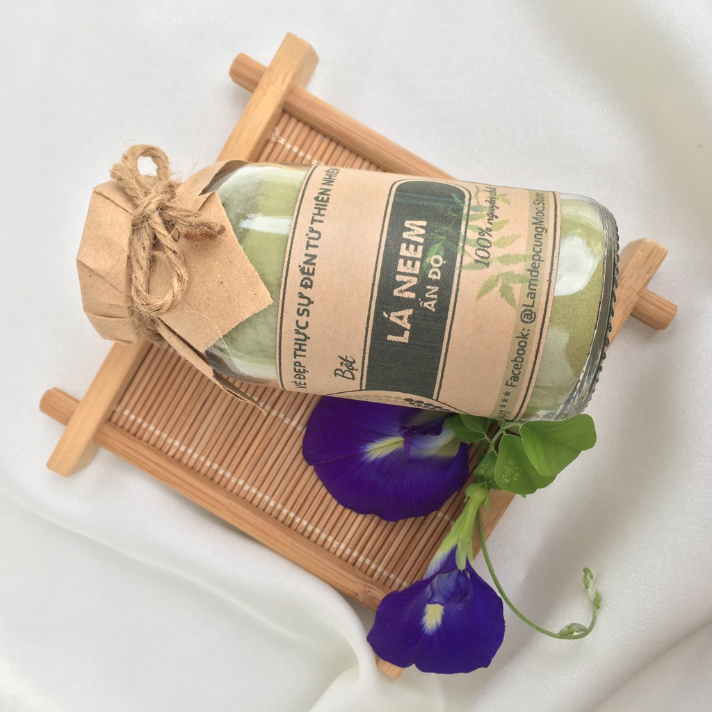 Bột Lá Neem thiên nhiên đắp mặt nạ nguyên chất 100ml (60g) | BigBuy360 - bigbuy360.vn