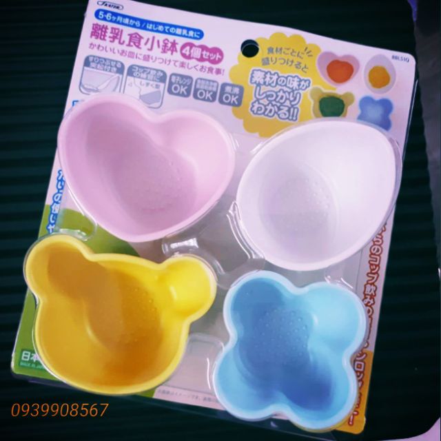 Set 4 chén Skater Nhật