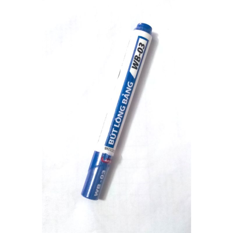 Bút lông bảng Thiên Long màu mực xanh có thể bơm thêm mực WB-03 2.5mm
