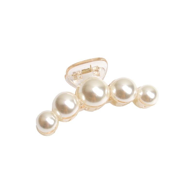 Kẹp tóc đính ngọc trai nhân tạo kiểu dáng thanh lịch cho nữ