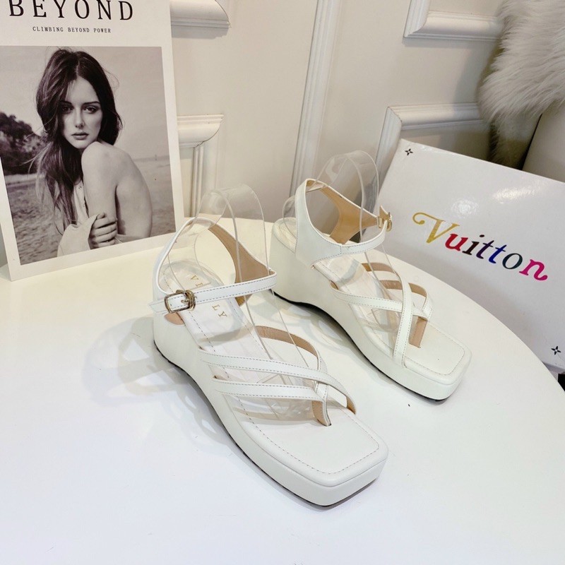 SANDAL KẸP XUỒNG CAO 6P SIÊU XINH