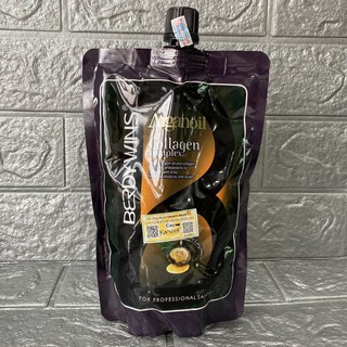 Ủ Tóc Phục Hồi Collagen Berdywins Collagen Arganoil 500ml