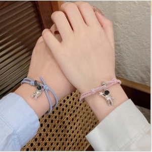 Vòng Đeo Tay Mặt Nam Châm Phong Cách Hàn Quốc Cho Cặp Đôi