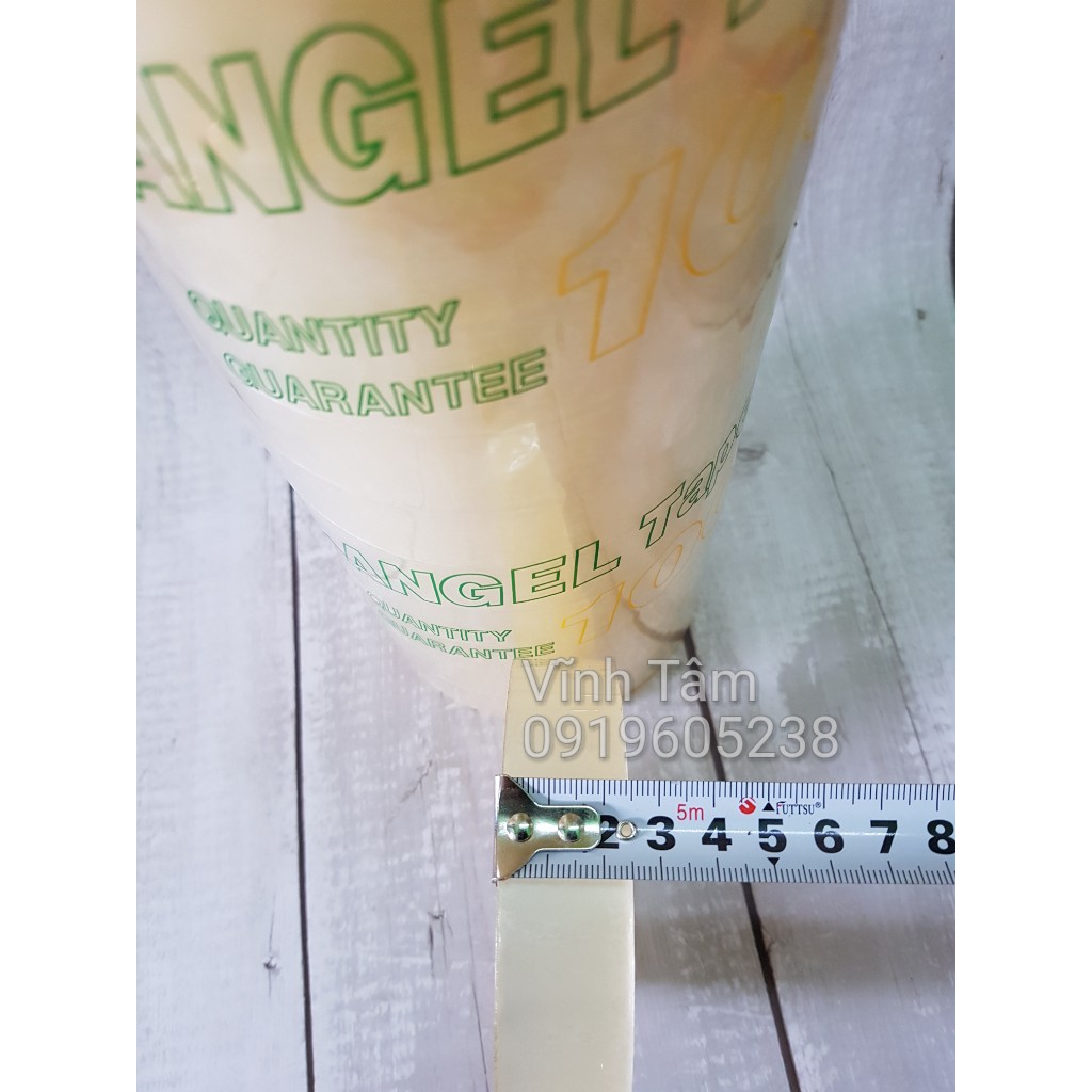 BĂNG KEO TRONG 2,4 P x 100Y LÕI SIÊU MỎNG