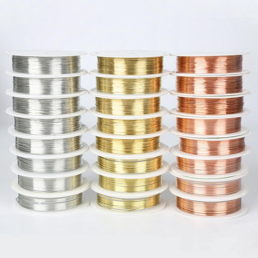 Cuộn Dây Đồng Beadia Nhiều Kích Thước Dùng Làm Trang Sức Diy