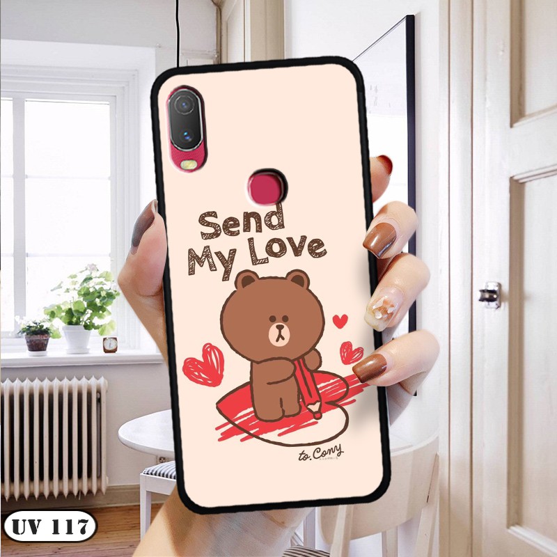 Ốp lưng điện thoại Vivo Y11  - lưng nhám viền dẻo