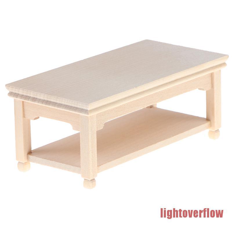 Mô Hình Bàn Trà Mini Tỉ Lệ 1: 12 Trang Trí Nhà Búp Bê