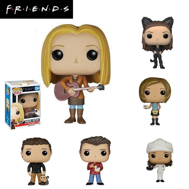 10cm Friends Funko POP Figures Rachael Ross Monica Chandler Kids Birthday Gift
