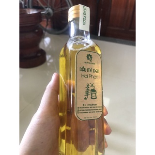 Dầu mè đen loại 1 nguyên chất 100% chai 100ml - 250ml xứ quảng