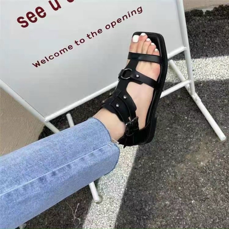 Sandal Kali tán đinh cao cổ siêu chất