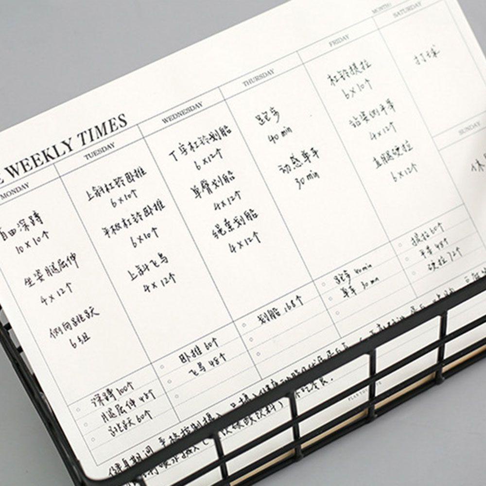 1 Tập Kế Hoạch Hàng Tuần DARON Memo