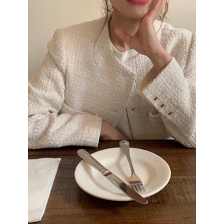 Áo Khoác Dạ Tweed Cao cấp Ulzzang