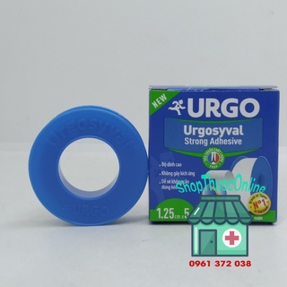 Băng dính cuộn vải lụa y tế ugo urgosyval 1,25cm x 5m