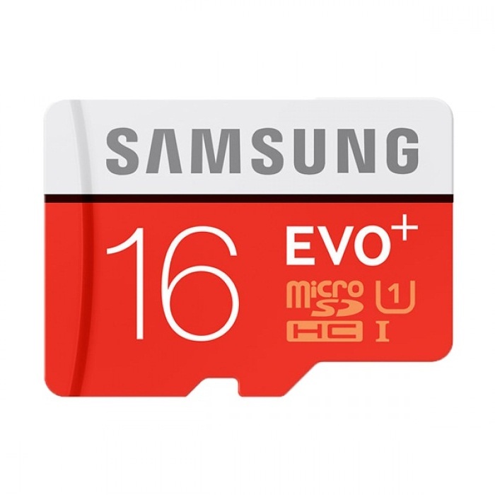 Thẻ nhớ MicroSDHC Samsung Evo Plus 16GB U1 80MB/s - Không Box (Đỏ) - Nhất Tín Computer