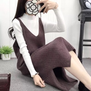 Sét yếm len kèm áo hàng Quảng Châu