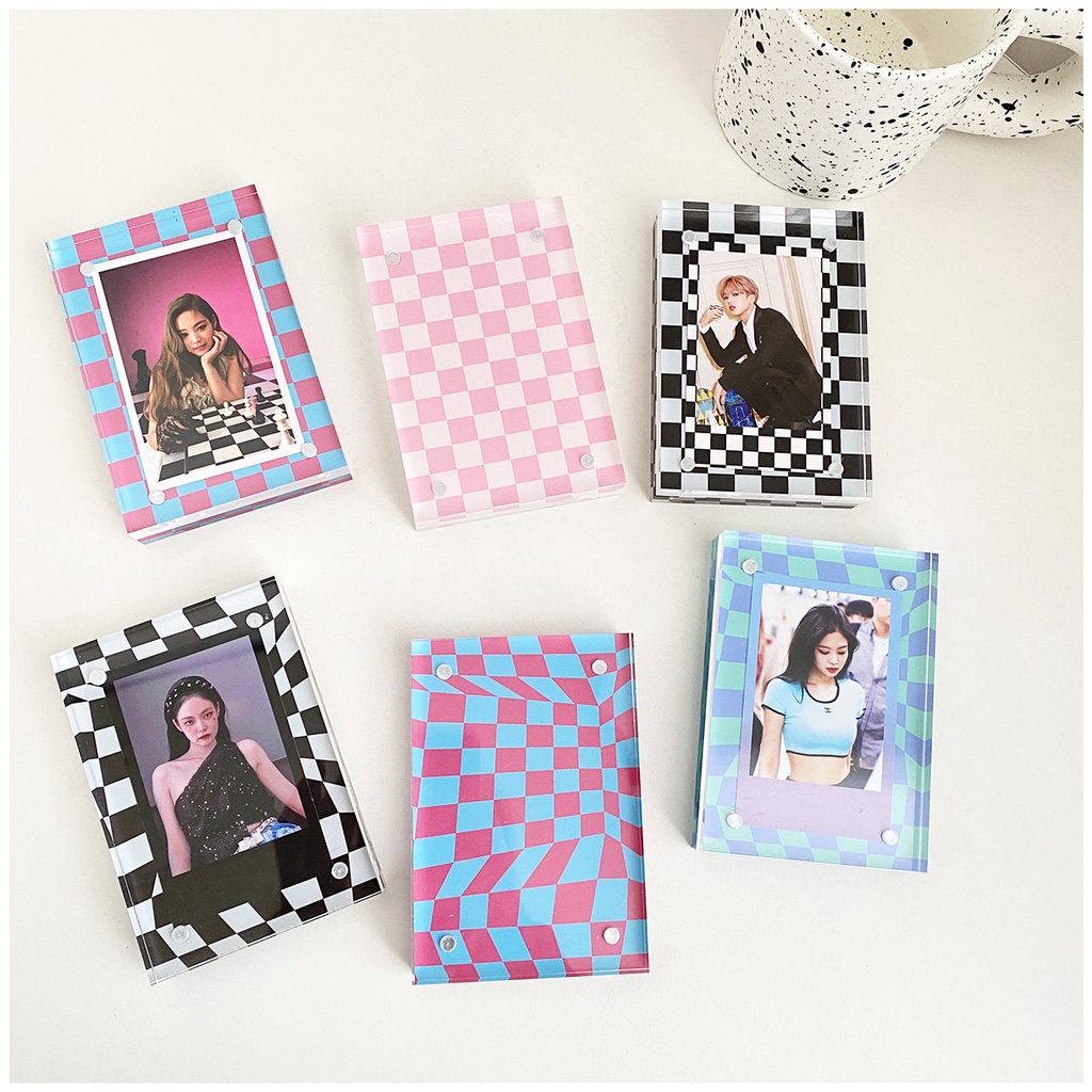 Khung ảnh nam châm deco trang trí, bảo vệ, trưng bày ảnh photocard