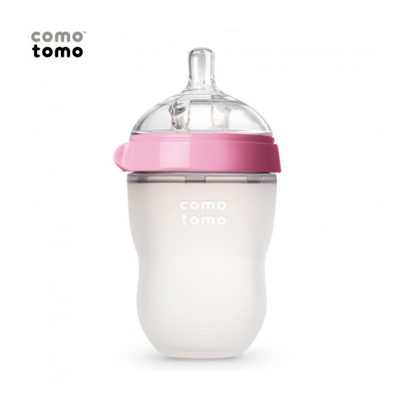 BÌNH SỮA SILICONE COMOTOMO [150ml/250ml]