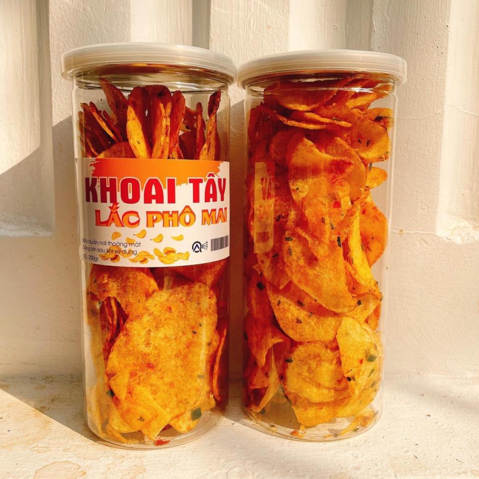 Khoai tây vị mắm ớt đủ 4 vị  200gr