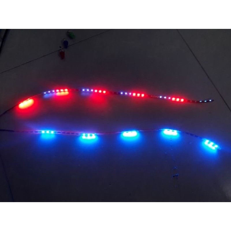 Dây led nháy 7 màu gắn các dòng xe