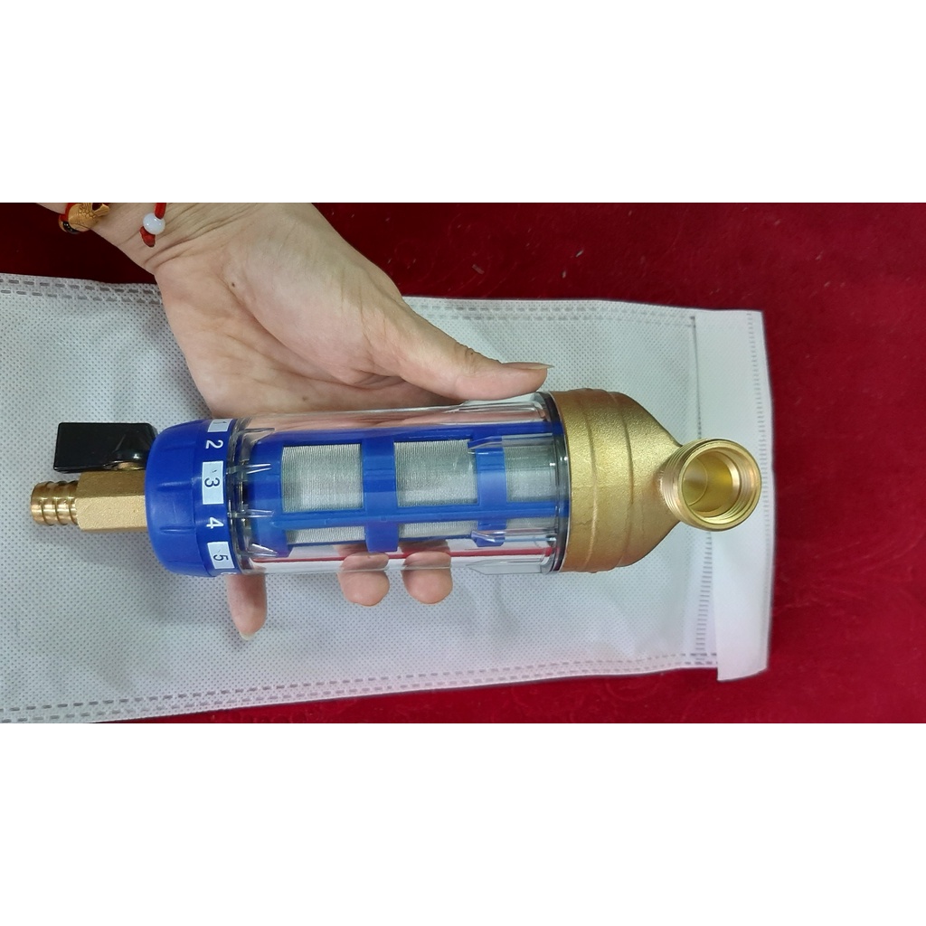 BỘ LỌC THÔ INOX,  LỌC ĐẦU NGUỒN LÕI SỢI INOX DÙNG LỌC THÔ