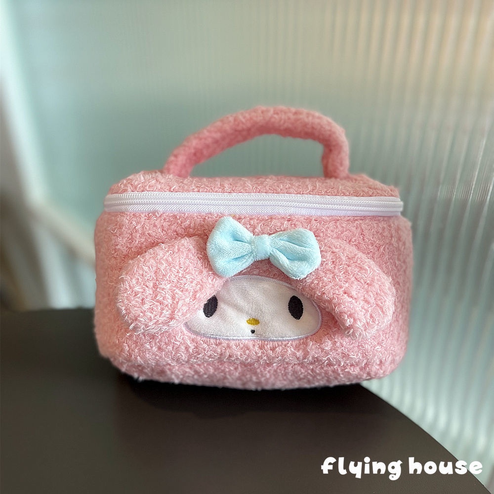 Túi Đựng Mỹ Phẩm Di Động Đa Năng Kích Thước Lớn In Họa Tiết Hoạt Hình Dễ Thương Có 9 Kiểu Lựa Chọn