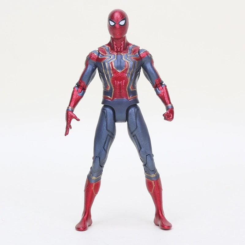 Mô hình người nhện Spider Man phiên bản Avengers cao 18cm