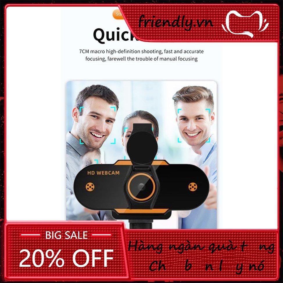 Webcam Tự Động 2k 1080p 720p 480p Cho Máy Ảnh Live | BigBuy360 - bigbuy360.vn