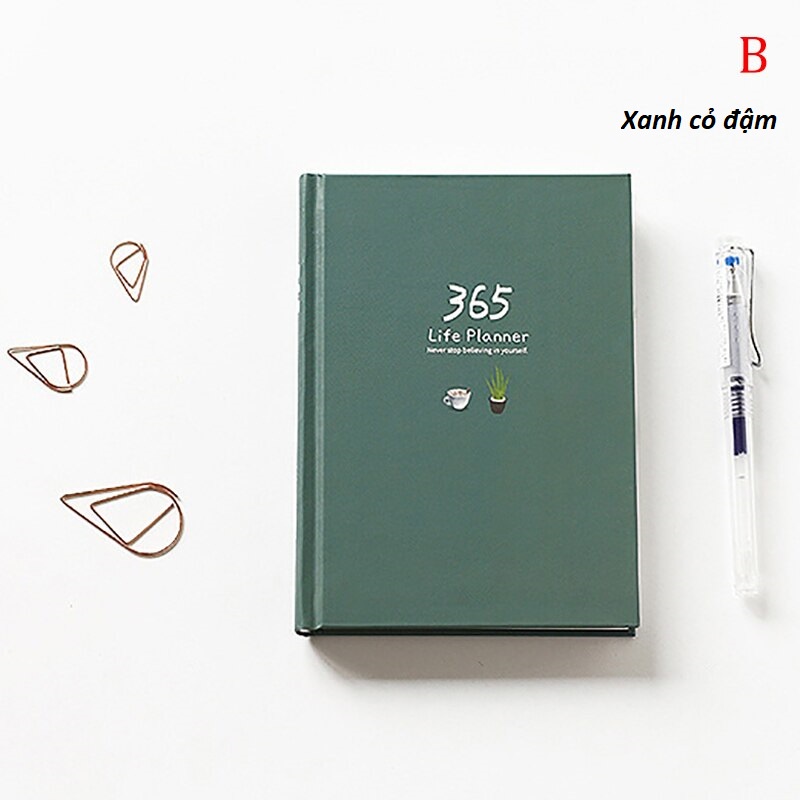 Sổ tay kế hoạch ghi chép Planner 365 Ngày nhật ký cao cấp