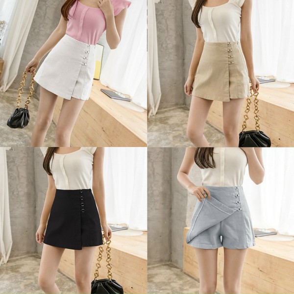 [ SIÊU SALE] QUẦN GIẢ VÁY 4 KHUYÊN, CHÂN VÁY CẠP CAO | BigBuy360 - bigbuy360.vn