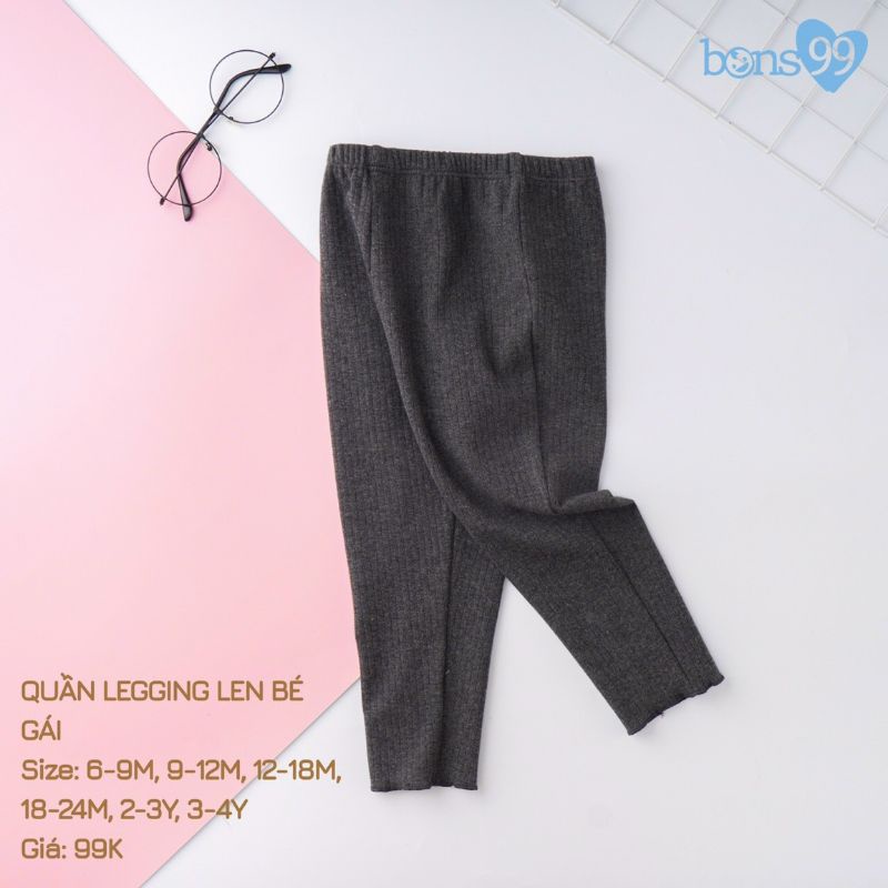 Bons99 - Quần len legging Bons99 hàng đẹp cho bé 6-16kg