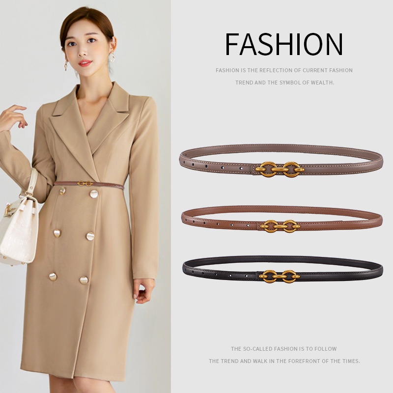 Thắt Lưng Da Thiết Kế Hợp Thời Trang Cho Nữ