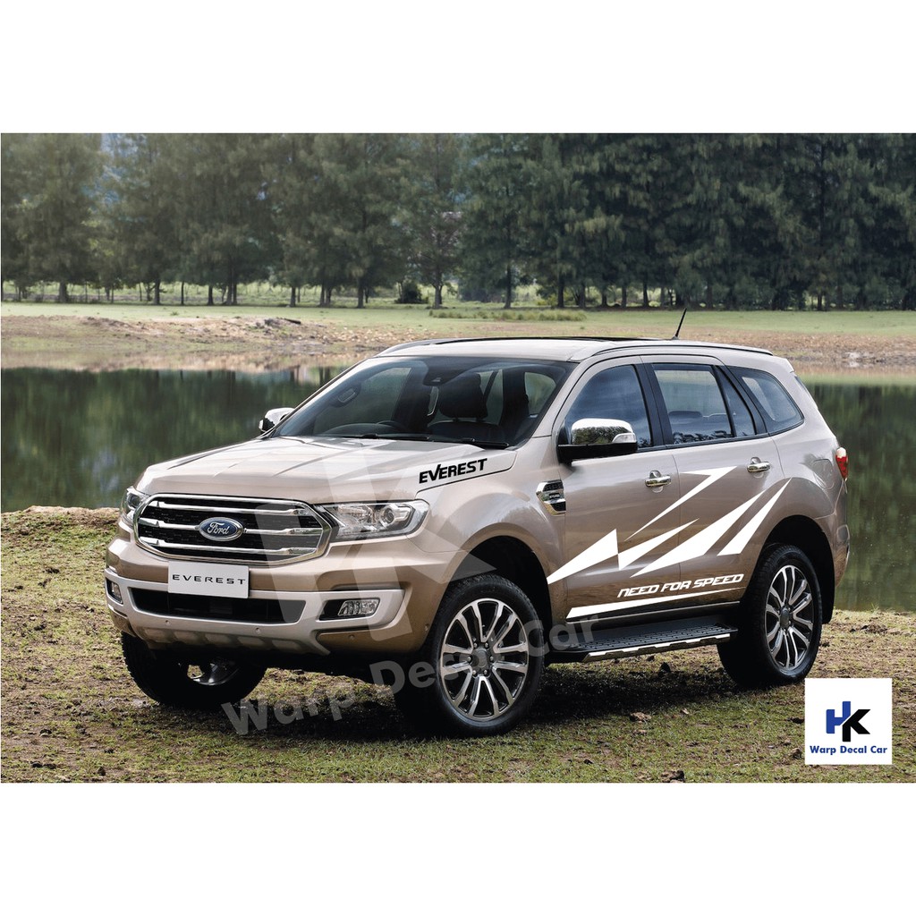 Tem xe everest độc - decal everest