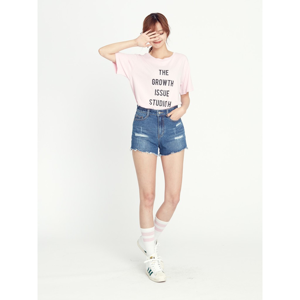 Quần shorts jean nữ H:CONNECT 3017415640210